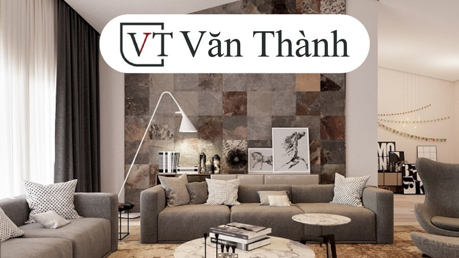 Đá tự nhiên ốp tường tại Văn Thành có màu tráng trang nhã