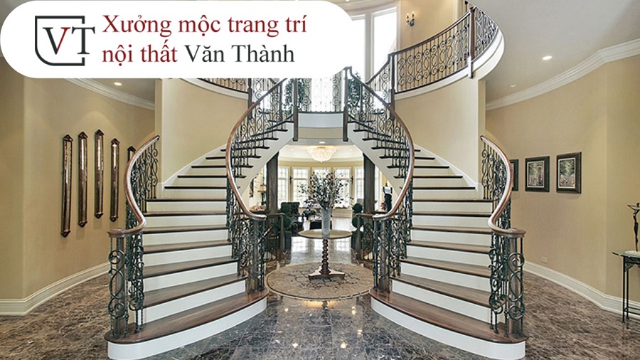 Phối mẫu đá lát bậc tam cấp